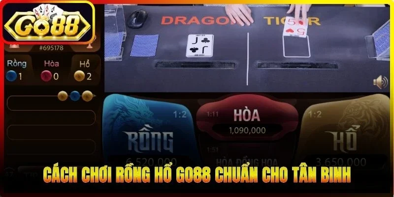 Cách chơi Rồng Hổ Go88 chuẩn cho tân binh