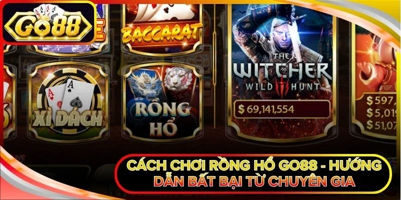 Cách chơi Rồng Hổ Go88