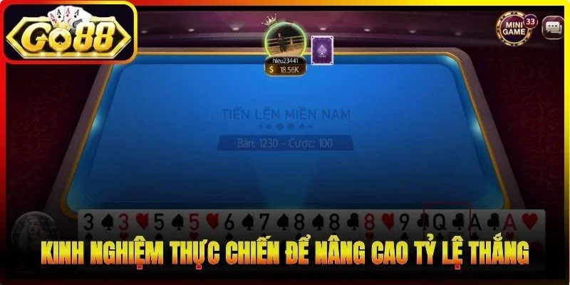 Kinh nghiệm thực chiến để nâng cao tỷ lệ thắng