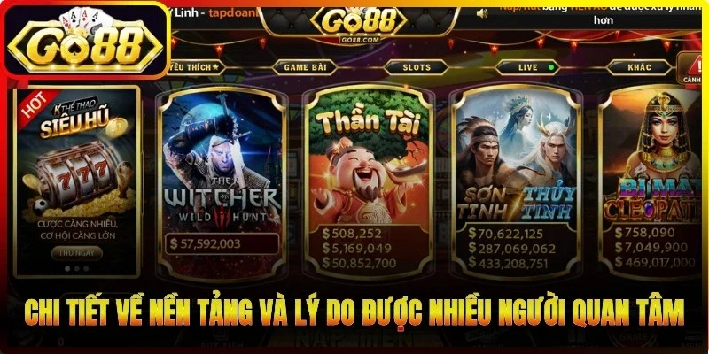 Chi tiết về nền tảng và lý do được nhiều người quan tâm
